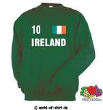 IRLAND / IRELAND SWEATSHIRT GRÜN TOP QUALITÄT