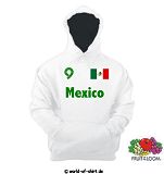 MEXICO / MEXIKO KAPUZENSWEAT FRUIT OF THE LOOM