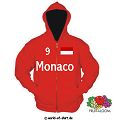 MONACO KAPUZEN JACKE TOP QUALITÄT VON FRUIT OF THE LOOM