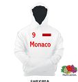 MONACO MARKEN KAPUZENSWEAT TOP QUALITÄT VON S-XXL