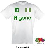 NIGERIA T-SHIRT TRIKOT LOOK IN DER ÜBERGRÖSSE 3XL