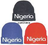 NIGERIA STRICKMÜTZE TOP NEU