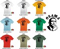 DAS BARACK OBAMA T-SHIRT IN 10 FARBEN VON S-XXL