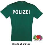 POLIZEI T-SHIRT FUNSHIRT FÜR FASCHING (S)