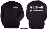 ST. PAULI ULTRAS/FANS SWEATSHIRT IN ÜBERGRÖSSE 3XL NEU