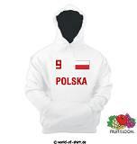 POLEN / POLSKA KAPUZENSWEAT V.S-XXL IN 12 FARBEN