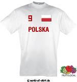 POLEN / POLSKA T-SHIRT TRIKOT LOOK ÜBERGRÖSSE XXXL