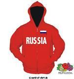 RUSSLAND / RUSSIA KAPUZEN JACKE TOP QUALITÄT (schw L)
