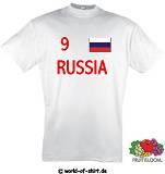 RUSSLAND / RUSSIA T-SHIRT TRIKOT LOOK ÜBERGRÖSSE 3XL