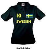 SCHWEDEN / SWEDEN SEXY GIRLIE POLO SHIRT VON XS-XL