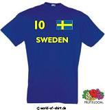 SCHWEDEN / SWEDEN T-SHIRT TRIKOT LOOK VON S-XXL