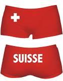 SCHWEIZ / SWISS /SUISSE UNDERWEAR LADY PANTY SHORTIE
