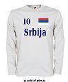 SERBIEN / SRBIJA LONGSLEEVE SHIRT von S-XXL