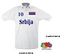 SERBIEN / SRBIJA POLO SHIRT IN DER ÜBERGRÖSSE XXXL /3XL