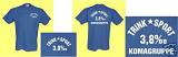 TRINK SPORT 3,8Promill KOMAGRUPPE T-SHIRT - FUNSHIRT