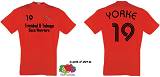 TRINIDAD SOCA WARRIORS/YORKE T-SHIRT ROT M.WUNSCHDRUCK