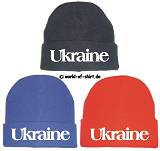 UKRAINE STRICKMÜTZE TOP NEU