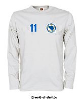 BOSNIEN BOSNA TRIKOT T-SHIRT LONGSLEEVE VON S-XXL