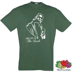 THE BIG LEBOWSKI T-SHIRT THE DUDE RETRO KULTSHIRT S-XXL