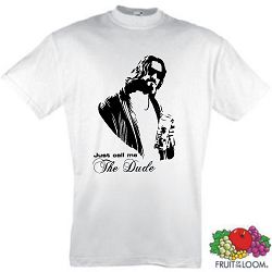 THE BIG LEBOWSKI T-SHIRT THE DUDE RETRO KULTSHIRT S-XXL