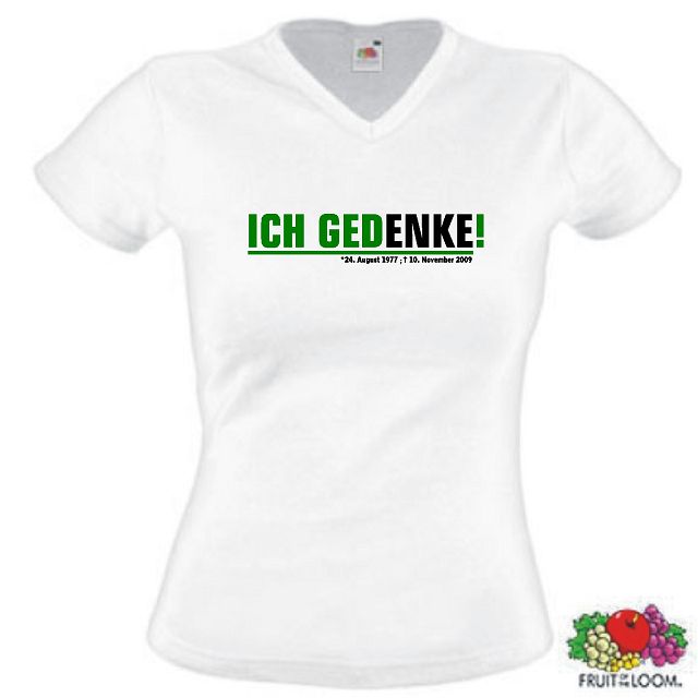ROBERT ENKE GIRLIE SHIRT TOP HANNOVER 96 IN GEDENKEN