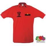 ANGOLA/PALANCAS POLO SHIRT ROT NR.10 TOP QUALITÄT