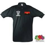 ANGOLA/PALANCAS POLO SHIRT SCHWARZ NR.10 TOP QUALITÄT