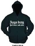 AUGSBURG ULTRAS/FANS KAPUZEN JACKE VORNE BEDRUCKT
