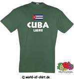 CUBA LIBRE / KUBA T-SHIRT NEU AUS 20 FARBEN AUSWÄHLEN