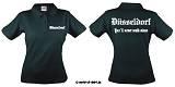 DÜSSELDORF ULTRAS/FANS SEXY POLO GIRLIE SHIRT V. XS-XL