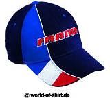 FRANKREICH / FRANCE CAP MIT 3D STICK TOP NEU
