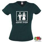JUNGGESELLINNENABSCHIED JGA T-SHIRT GAME OVER XS-XXL