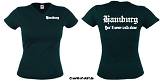 HAMBURG ULTRAS/FANS SEXY GIRLIE SHIRT VON XS-XXL