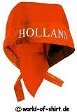 NIEDERLANDE / HOLLAND BANDANA MIT LÄNDER AUFDRUCK