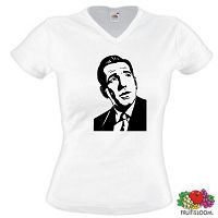 HUMPHREY BOGART CASABLANCA AFRICAN QUEEN GIRLIE SHIRT