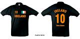 IRLAND / IRELAND POLO SHIRT von S-XXL mit WUNSCHDRUCK