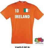 IRLAND / IRELAND T-SHIRT TRIKOT LOOK ORANGE VON S-XXL