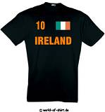 IRLAND / IRELAND T-SHIRT TRIKOT LOOK ÜBERGRÖSSE 3XL
