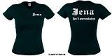 JENA ULTRAS/FANS SEXY GIRLIE SHIRT VON XS-XXL