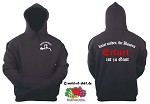 ERFURT ULTRAS KNIET NIEDER IHR BAUERN KAPUZENSWEAT NEU