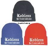 KOBLENZ ULTRAS/FANS STRICKMÜTZE NEU TOP QUALITÄT