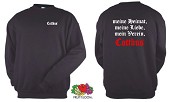 COTTBUS MEINE HEIMAT ULTRAS SWEATSHIRT IN 3XL