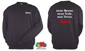 KOBLENZ MEINE HEIMAT ULTRAS SWEATSHIRT IN 3XL