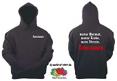 LEVERKUSEN MEINE HEIMAT ULTRAS KAPUZENSWEAT S-XXL