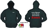 ROSTOCK MEINE HEIMAT MEIN VEREIN KAPUZENJACKE