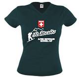 ST. MORITZ ALPINE SNOWBOARD SEXY GIRLIE SHIRT