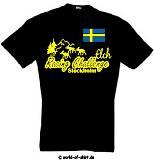 ELCH RACING STOCKHOLM SCHWEDEN T-SHIRT(Lweiss,Lschwarz)