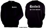 ROSTOCK ULTRAS/FANS SWEATSHIRT IN ÜBERGRÖSSE 3XL NEU