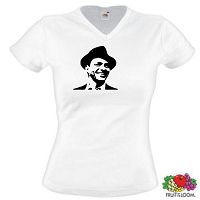 FRANK SINATRA THE VOICE MY WAY GIRLIE T-SHIRT XS-XXL