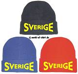 SCHWEDEN / SVERIGE STRICKMÜTZE TOP NEU